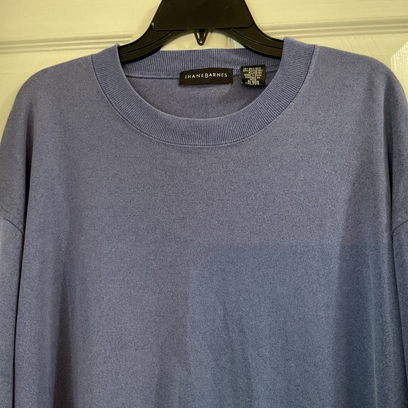 Jhane Barnes Men’s Silk Sweater, XXL - Picture 2 of 5